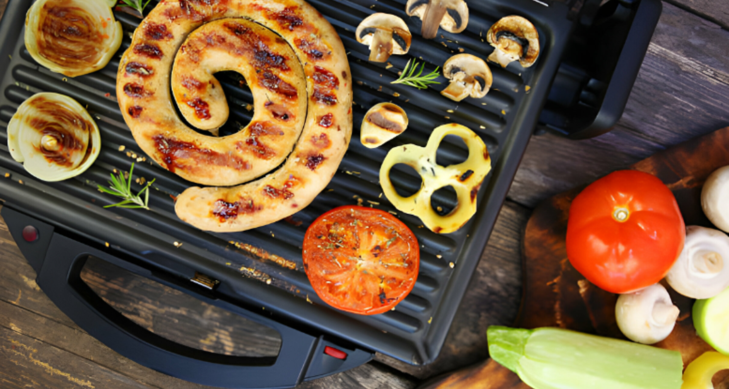 A collage of different cooking methods for sausages, including pan-frying on a stove, grilling over an open flame, and baking in an oven, with each method displaying the sausages in various cooking stages.